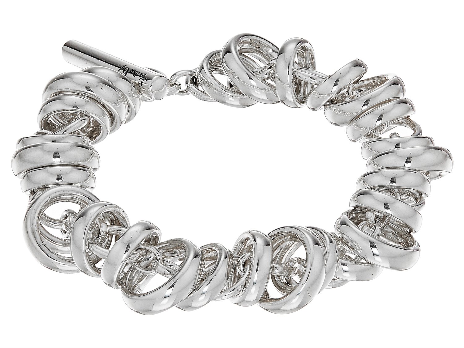 Bracciale argento pomellato 67 best sale